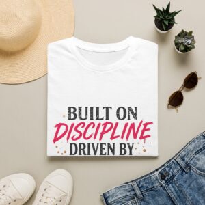 Built on Discipline Driven by Purpose T-Shirt - CHINA STYLES