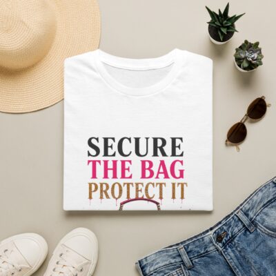 Secure The Bag Protect It Handbag Graphic Tee - China Styles